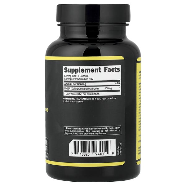 Alternative view of Primaforce, DHEA, 100 mg, 180 Capsules