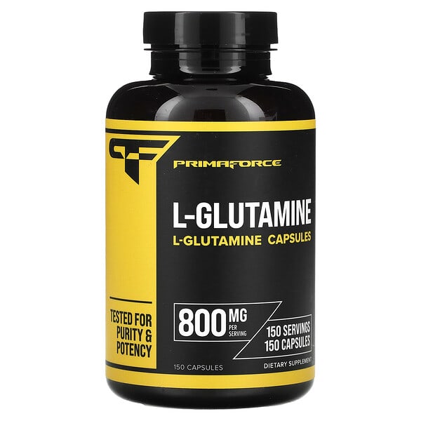 Primaforce, L-Glutamine, 800 mg, 150 Capsules 4 Primaforce, L-Glutamine, 800 mg, 150 Capsules
