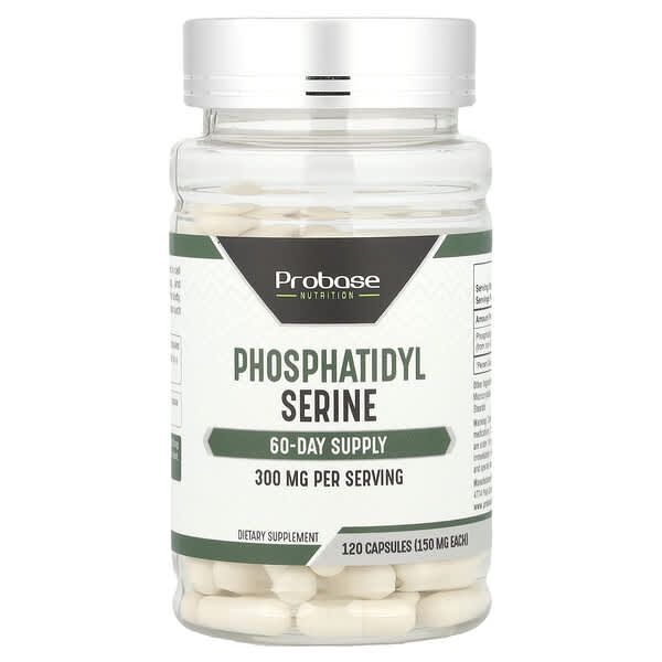 Probase Nutrition, Phosphatidyl Serine, 120 Capsules (150 mg per Capsule)