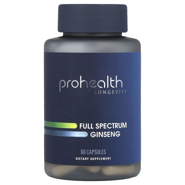 ProHealth Longevity, Full Spectrum Ginseng, 60 Capsules