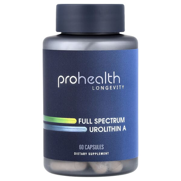 ProHealth Longevity, Full Spectrum Urolithin A, 60 Capsules