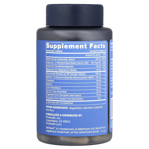 Alternative view of ProHealth Longevity, NAD Triple Boost™, 90 Capsules