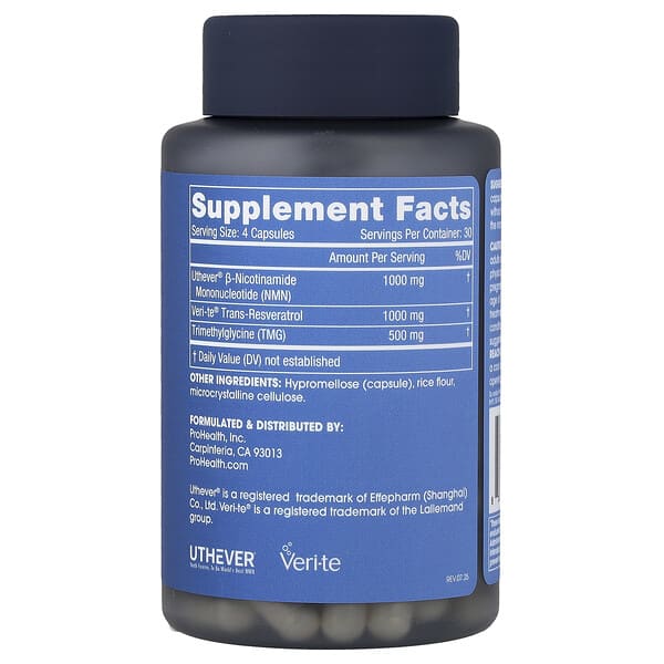 Alternative view of ProHealth Longevity, NMN Pro™ Complete, 120 Capsules