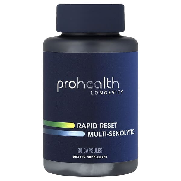 ProHealth Longevity, Rapid Reset Multi-Senolytic, 30 Capsules