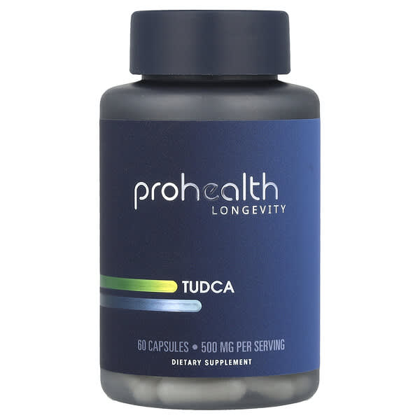 ProHealth Longevity, TUDCA, 60 Capsules (250 mg per Capsule)