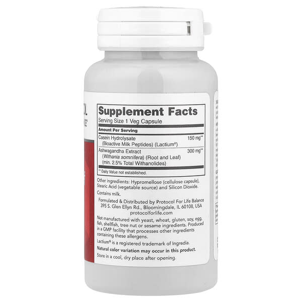 Alternative view of Protocol for Life Balance, Clinical Stress Relief , 60 Veg Capsules