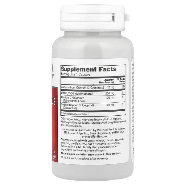 Alternative view of Protocol for Life Balance, DIM 200 Plus CDG 100, 90 Capsules