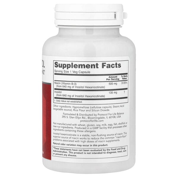 Alternative view of Protocol for Life Balance, Flush-Free Niacin, 90 Veg Capsules