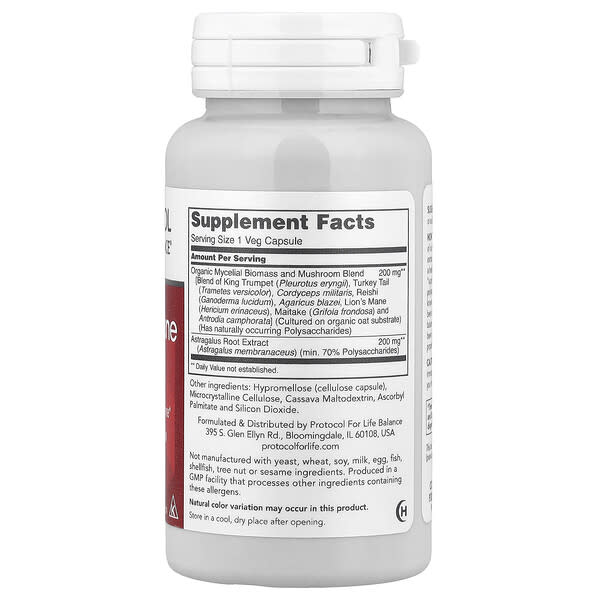 Alternative view of Protocol for Life Balance, Mycel Immune Plus™, 90 Veg Capsules