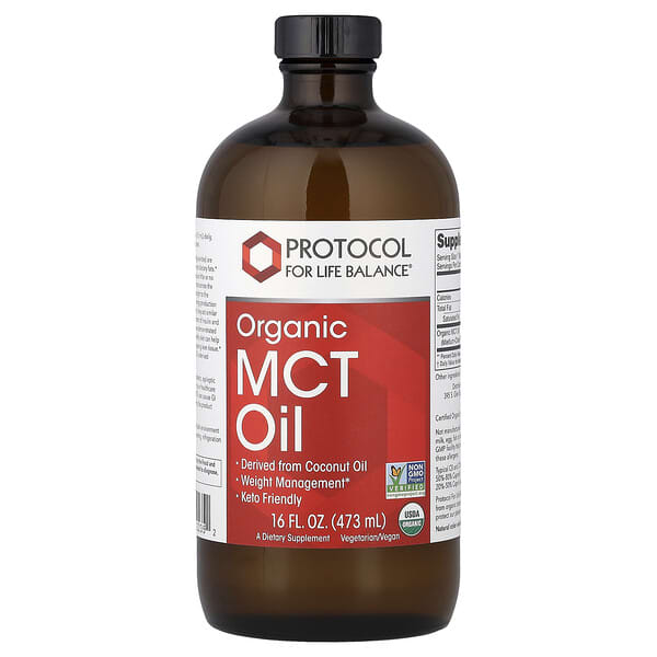 Protocol for Life Balance, Organic MCT Oil, 16 fl oz (473 ml)