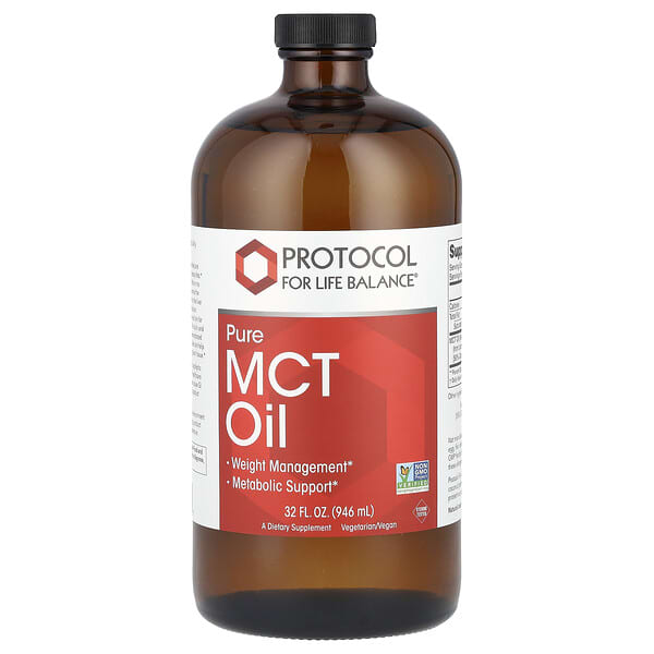 Protocol for Life Balance, Pure MCT Oil, 14 g, 32 fl oz (946 ml)