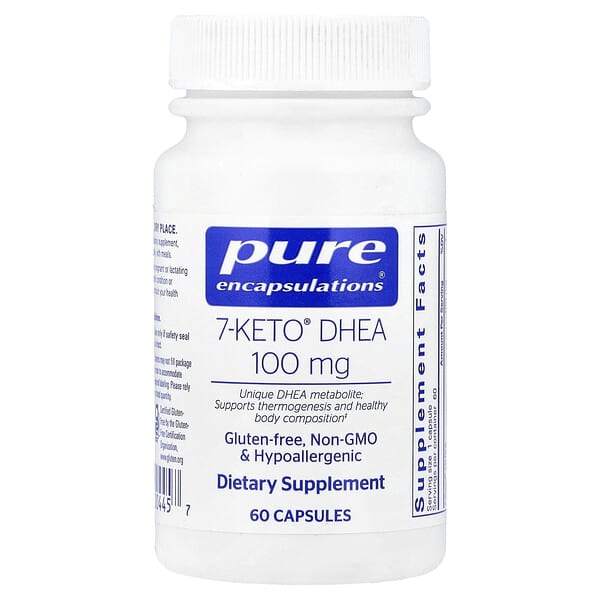 Pure Encapsulations, 7-Keto® DHEA, 100 mg, 60 Capsules