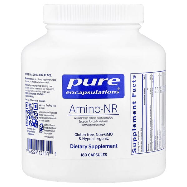Pure Encapsulations, Amino-NR, 180 Capsules
