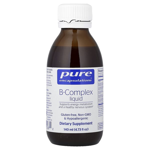 Pure Encapsulations, B-Complex Liquid, 4.73 fl oz (140 ml)