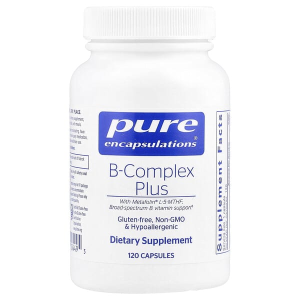 Pure Encapsulations, B-Complex Plus, 120 Capsules