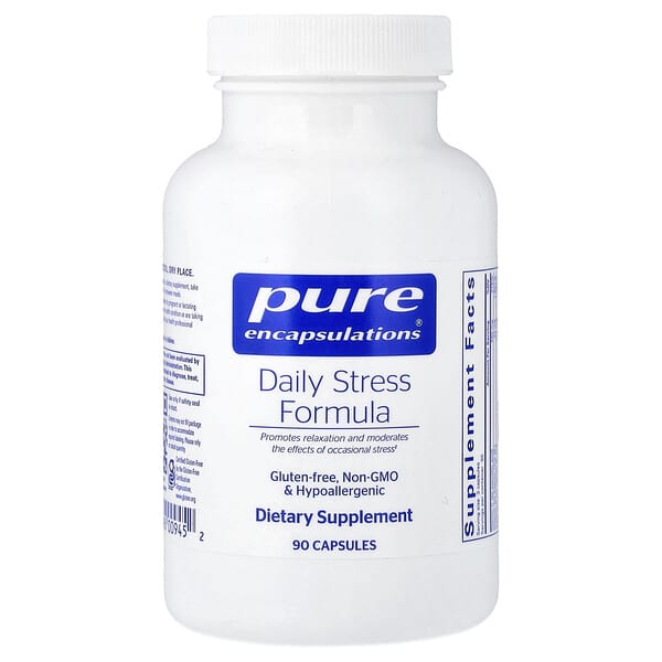 Pure Encapsulations, Daily Stress Formula, 90 Capsules