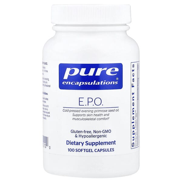 Pure Encapsulations, E.P.O., 100 Softgel Capsules (500 mg per Capsule)