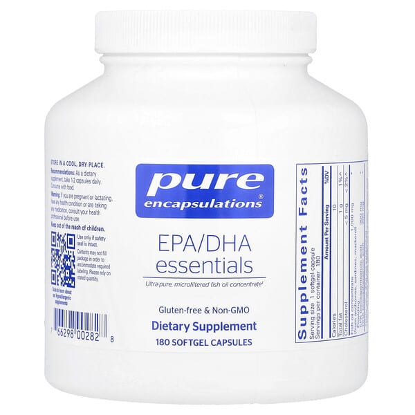 Pure Encapsulations, EPA/DHA Essentials, 180 Softgel Capsules 3 Pure Encapsulations, EPA/DHA Essentials, 180 Softgel Capsules