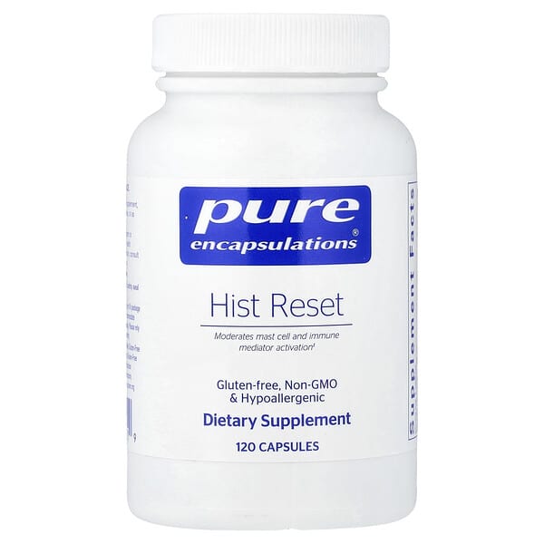 Pure Encapsulations, Hist Reset, 120 Capsules