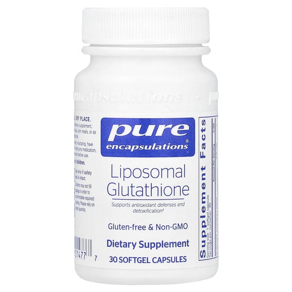 Pure Encapsulations, Liposomal Glutathione, 30 Softgel Capsules (375 mg per Softgel)
