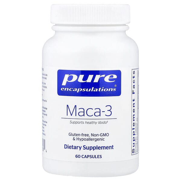 Pure Encapsulations, Maca-3, 60 Capsules
