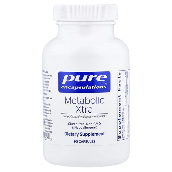 Pure Encapsulations, Metabolic Xtra, 90 Capsules
