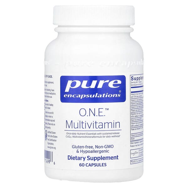 Pure Encapsulations, O.N.E.™ Multivitamin, 60 Capsules