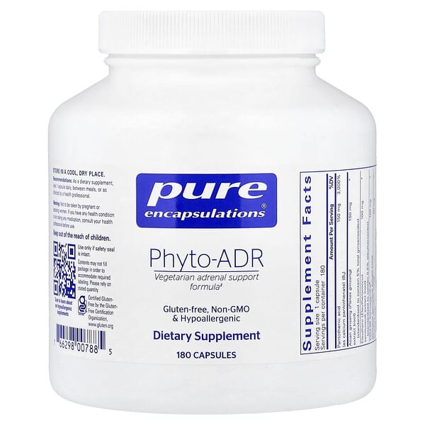 Pure Encapsulations, Phyto-ADR, 180 Capsules