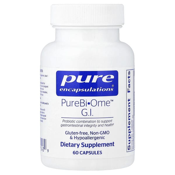 Pure Encapsulations, PureBi•Ome™ G.I., 60 Capsules
