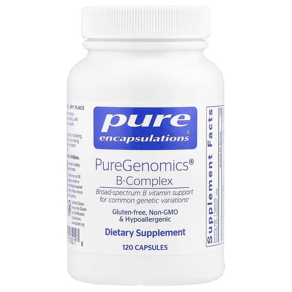 Pure Encapsulations, PureGenomics® B-Complex , 120 Capsules