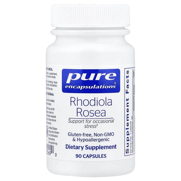 Pure Encapsulations, Rhodiola Rosea, 90 Capsules (100 mg per Capsule)