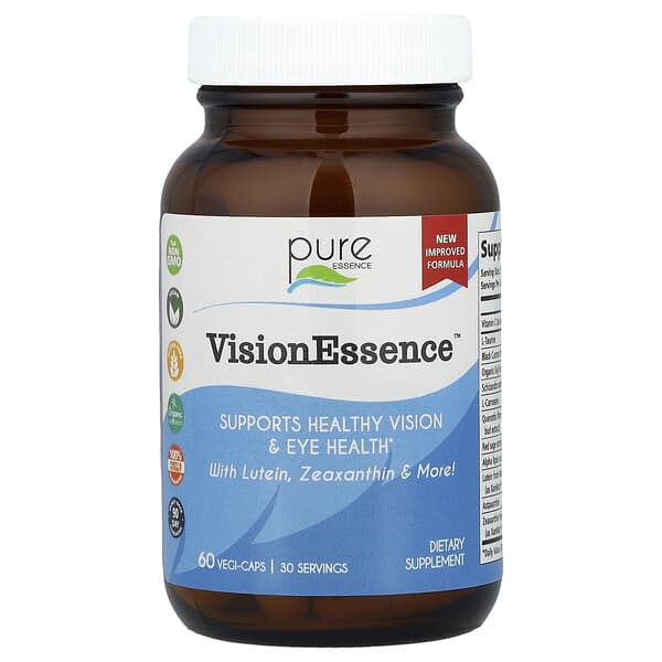 Pure Essence, VisionEssence™, 60 Vegi-Caps
