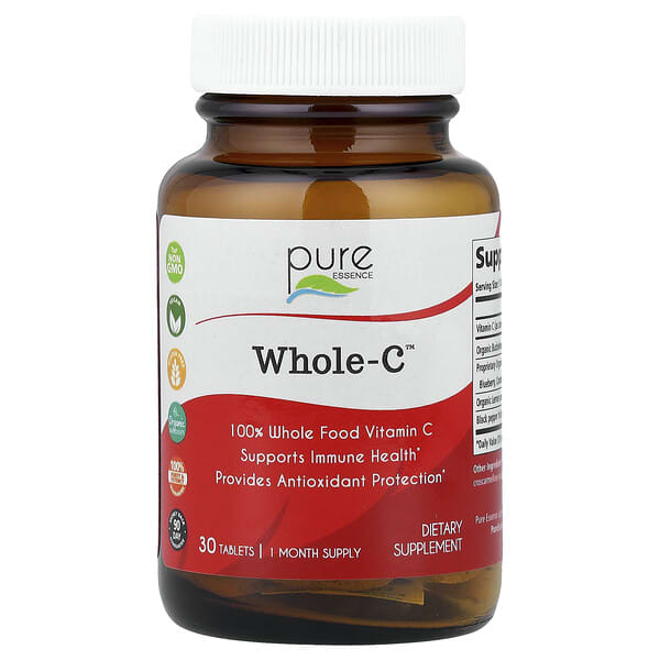 Pure Essence, Whole-C™, 30 Tablets