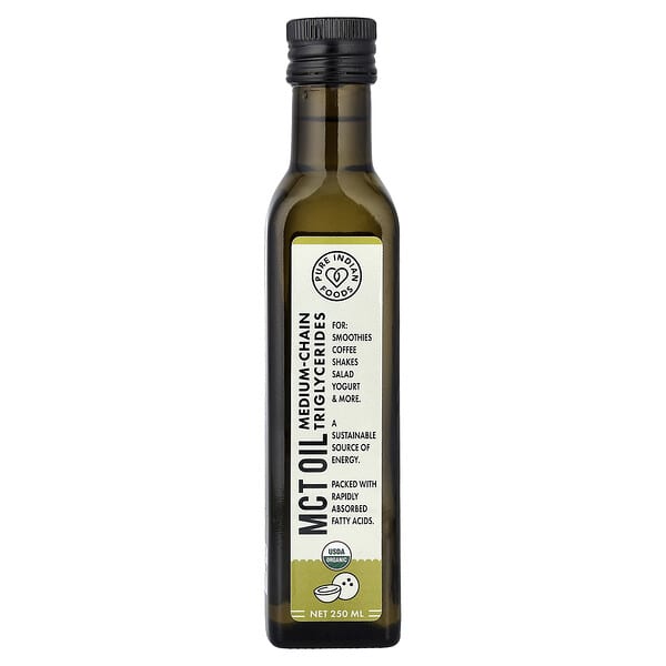 Pure Indian Foods, MCT Oil, 250 ml
