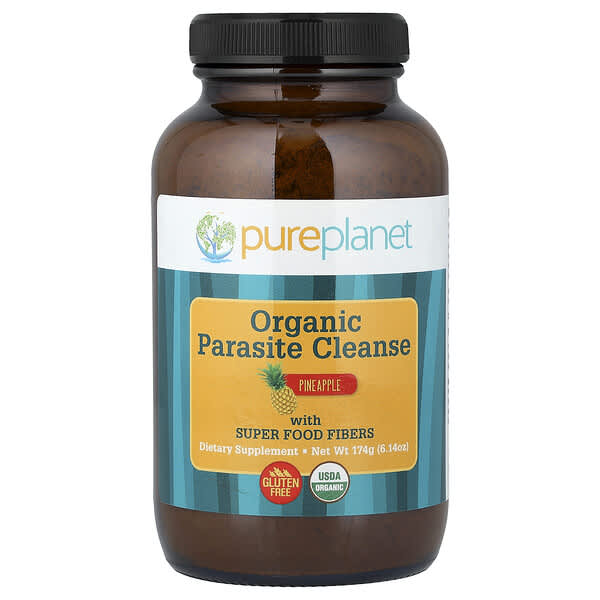 Pure Planet, Organic Parasite Cleanse, Pineapple, 6.14 oz (174 g)