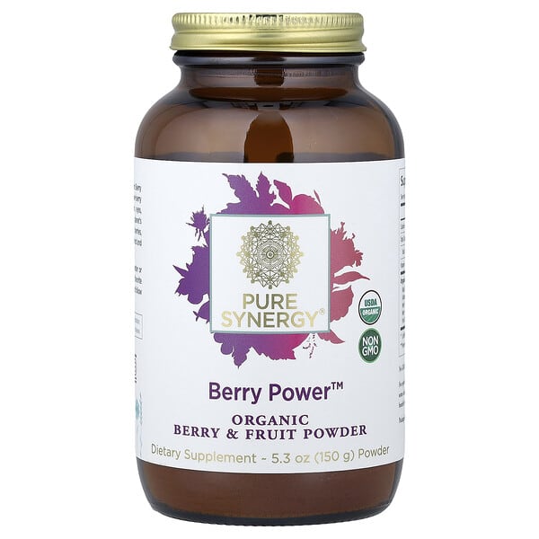 Pure Synergy, Berry Power™, Organic Berry & Fruit Powder, 5.3 oz (150 g)