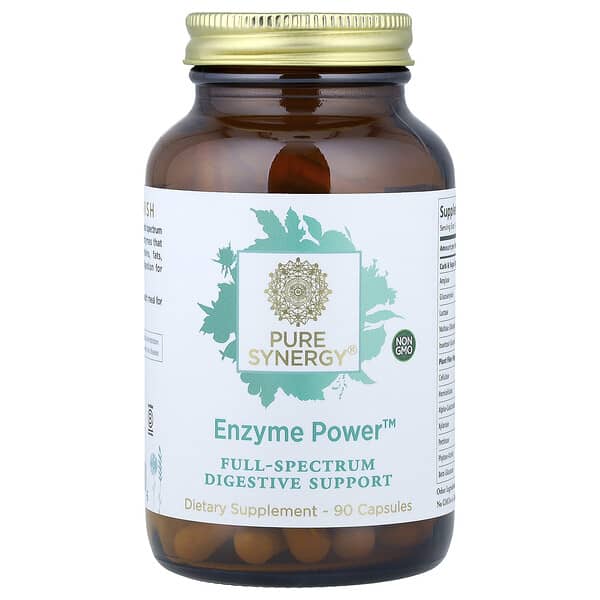 Pure Synergy, Enzyme Power™, 90 Capsules