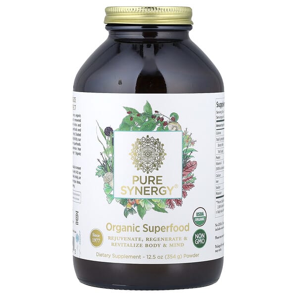 Pure Synergy, Organic Superfood Powder, 12.5 oz (354 g)
