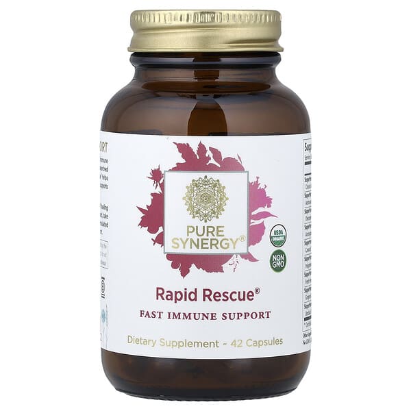 Pure Synergy, Rapid Rescue®, 42 Capsules