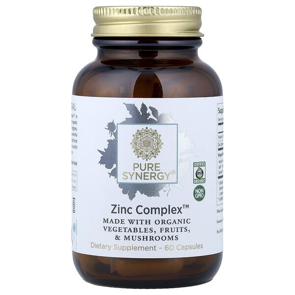 Pure Synergy, Zinc Complex™, 60 Capsules