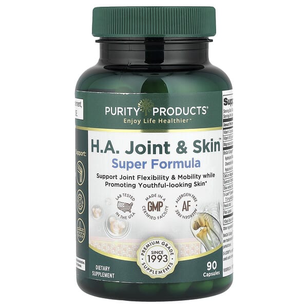 Purity Products, H.A. Joint & Skin™, Super Formula, 90 Capsules