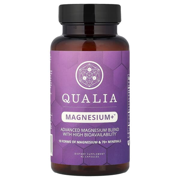 Qualia, Magnesium+™, 42 Capsules