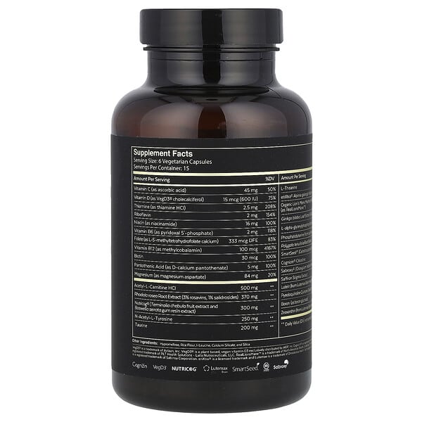 Alternative view of Qualia, Mind®, Caffeine Free, 90 Capsules