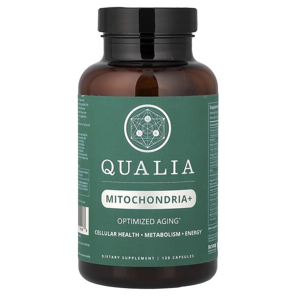 Qualia, Mitochondria+, 120 Capsules