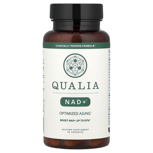 Qualia, NAD+®, 42 Capsules