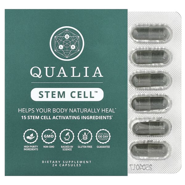 Qualia, Stem Cell™, 24 Capsules