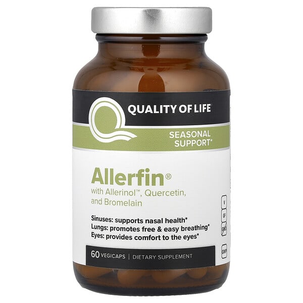 Quality of Life, Allerfin®, 60 Vegicaps