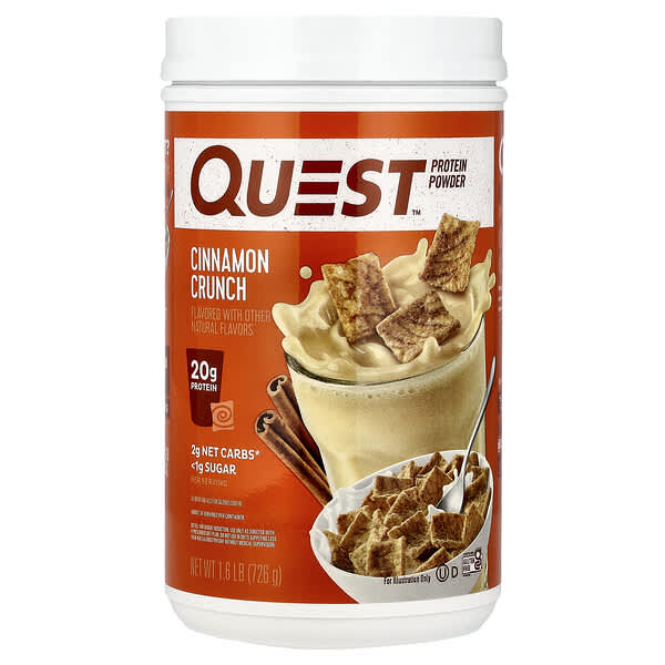 Quest Nutrition, Protein Powder, Cinnamon Crunch, 1.6 lb (726 g)