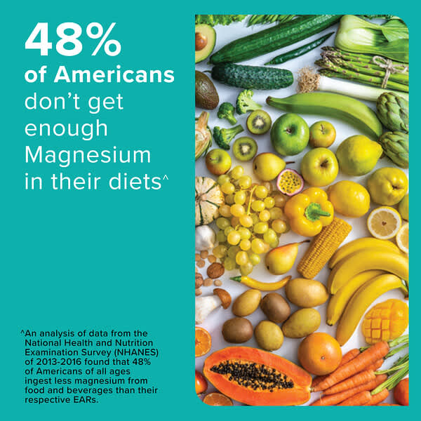 Alternative view of Qunol, Magnesium Glycinate, 90 Coated Tablets (150 mg per Tablet)