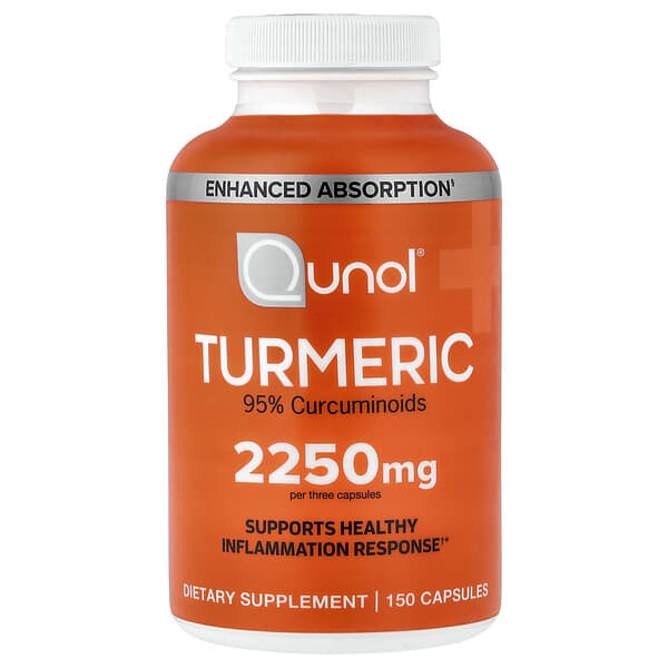 Qunol, Turmeric, 150 Capsules